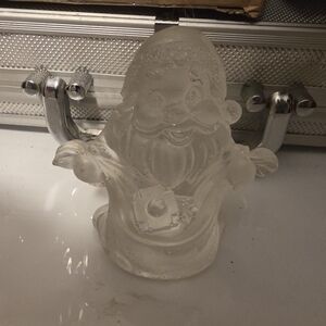 Resin Clear Santa Claus For DIY painting Arts & Crafts